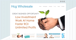 Desktop Screenshot of myhcgwholesale.bluelineproducts.com