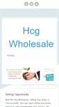 Mobile Screenshot of myhcgwholesale.bluelineproducts.com